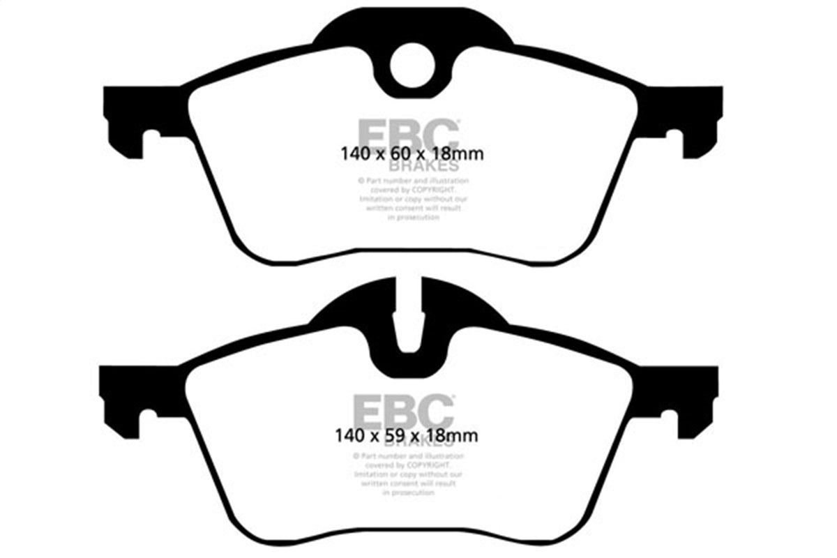 EBC Brakes - Greenstuff 2000 Series Sport Brake Pads - DP21388