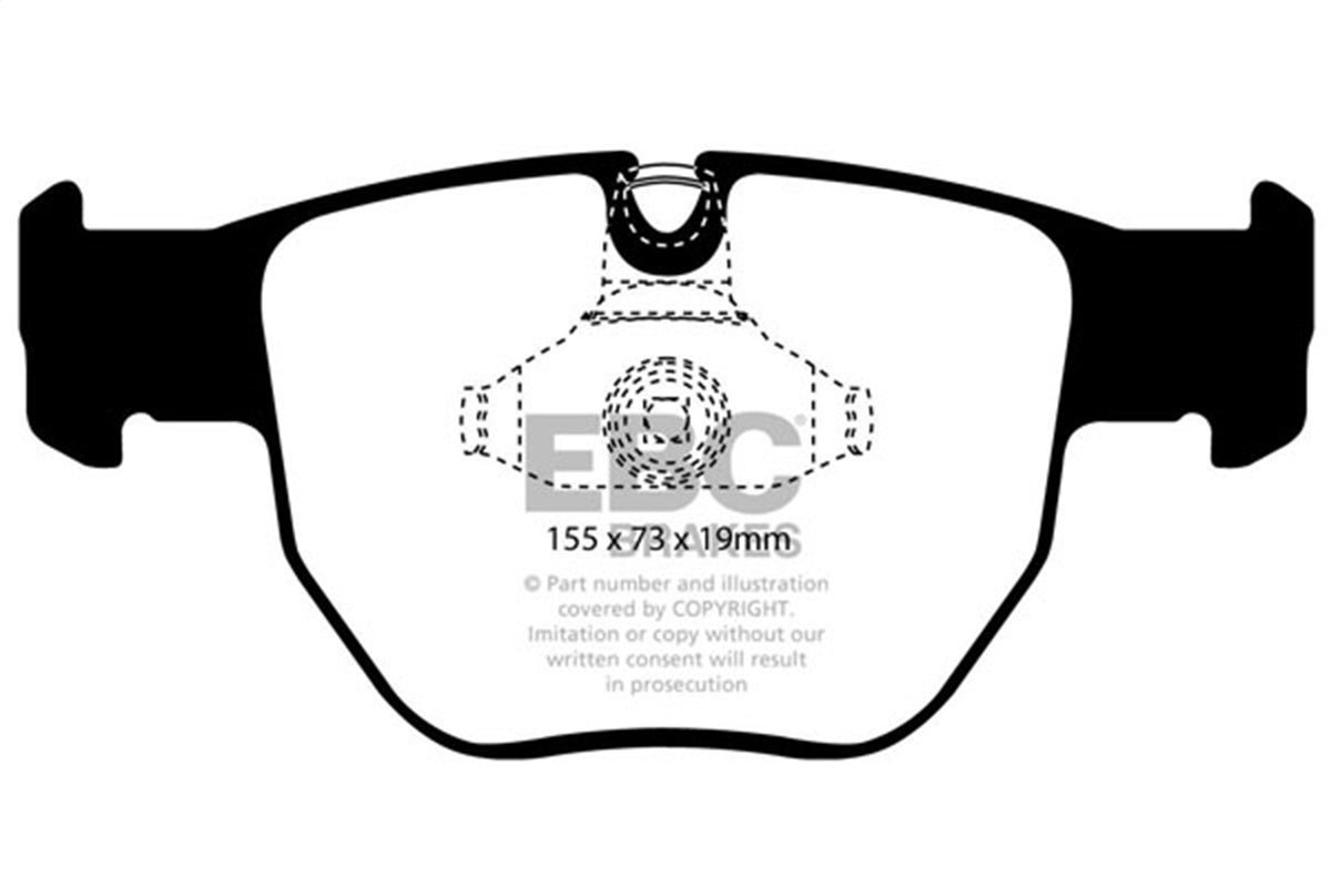 EBC Brakes - 6000 Series Greenstuff Truck/SUV Brakes Disc Pads - DP61463