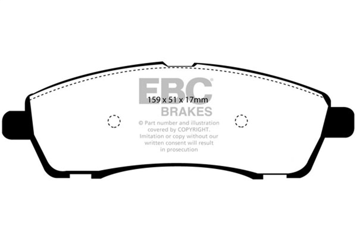 EBC Brakes - Yellowstuff Street And Track Brake Pads - DP41603R