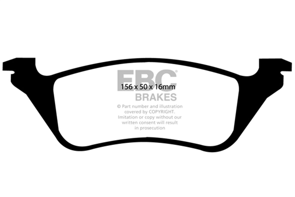 EBC Brakes - Ultimax OEM Replacement Brake Pads - UD858