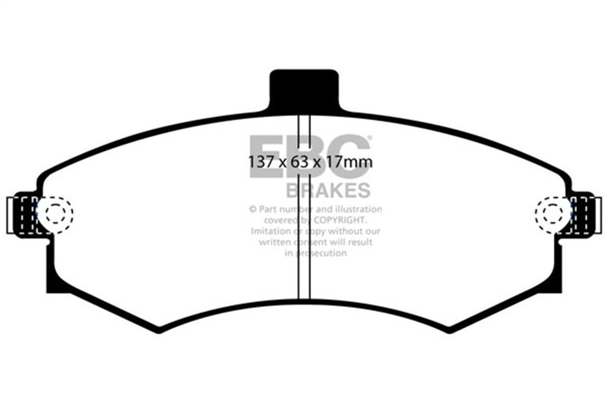 EBC Brakes - Ultimax OEM Replacement Brake Pads - UD941