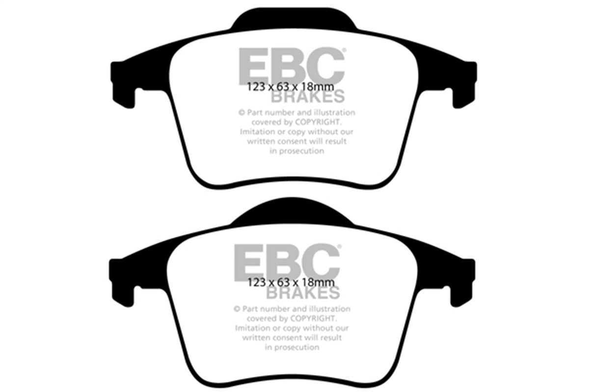 EBC Brakes - Greenstuff 2000 Series Sport Brake Pads - DP21680