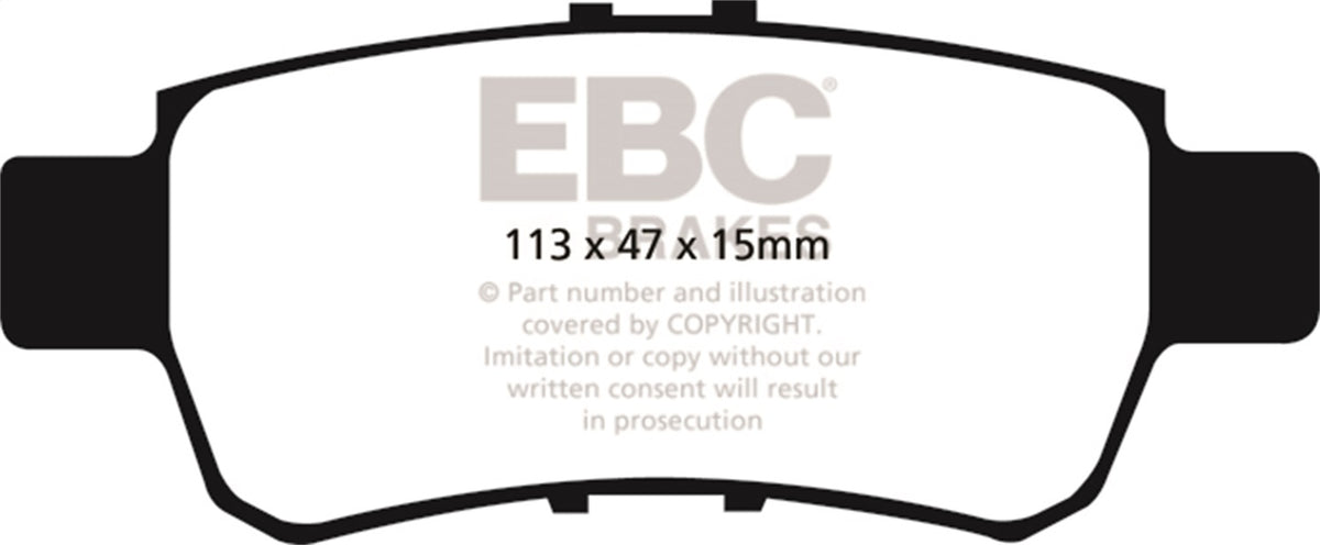 EBC Brakes - Bluestuff NDX Full Race Brake Pads - DP51744NDX