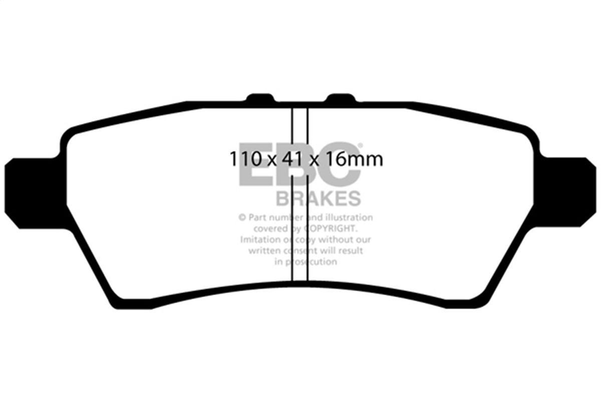 EBC Brakes - Bluestuff NDX Full Race Brake Pads - DP51748NDX