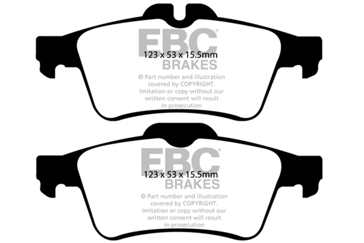 EBC Brakes - Ultimax OEM Replacement Brake Pads - UD1095