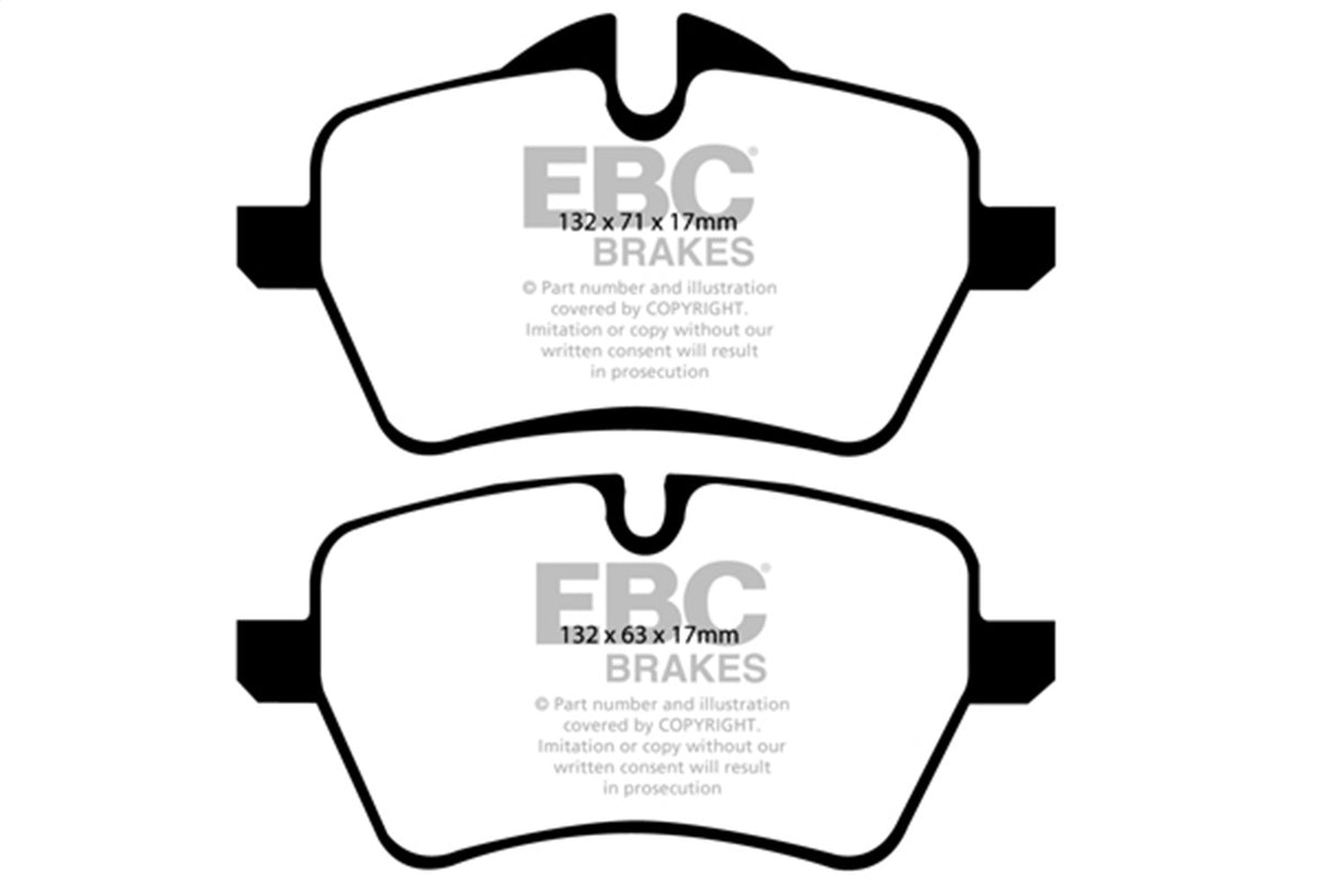 EBC Brakes - Bluestuff NDX Full Race Brake Pads - DP51789NDX