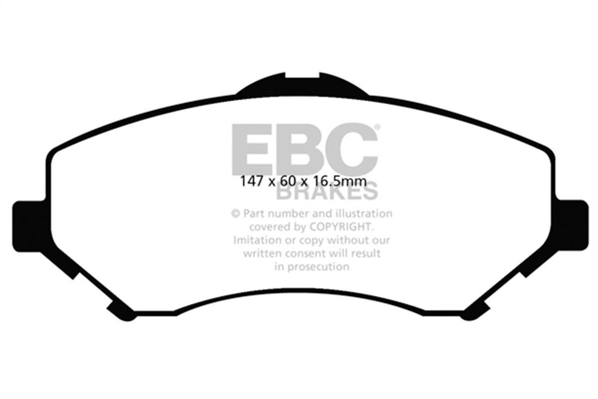 EBC Brakes - Ultimax OEM Replacement Brake Pads - UD1273