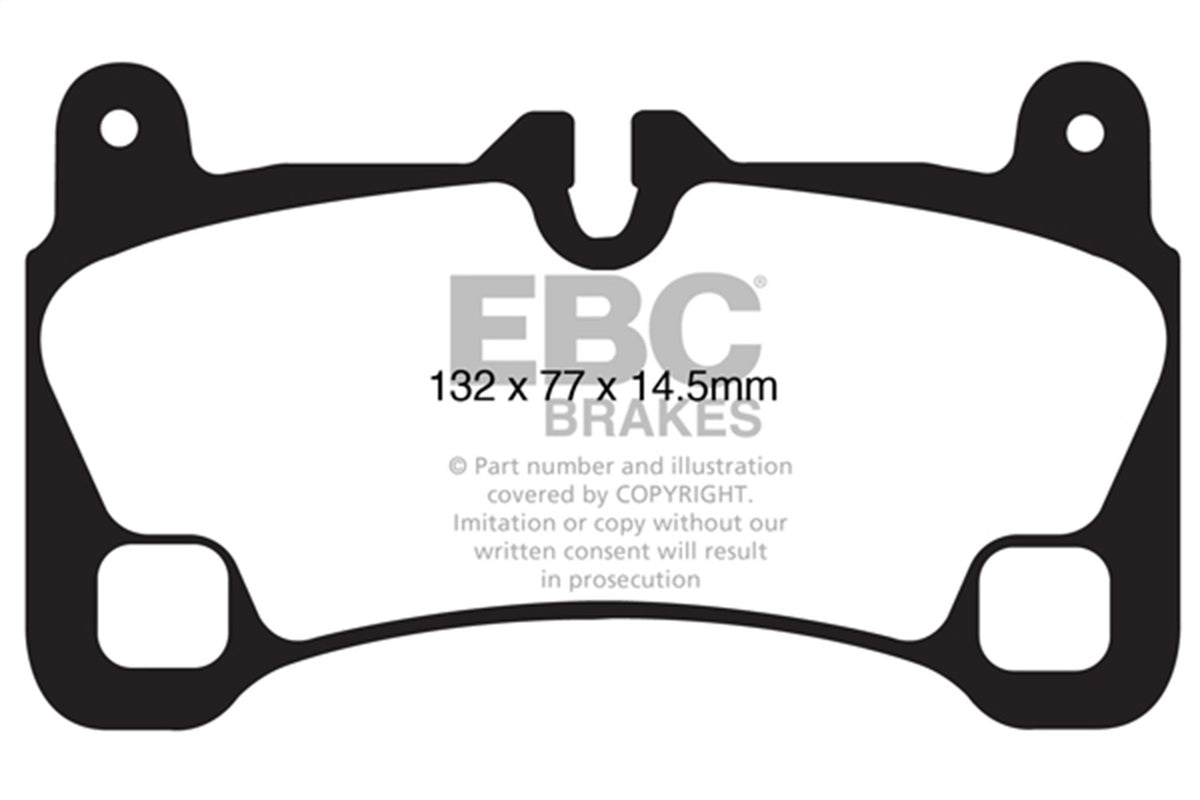 EBC Brakes - Truck/SUV Extra Duty Brake Pads - ED91836