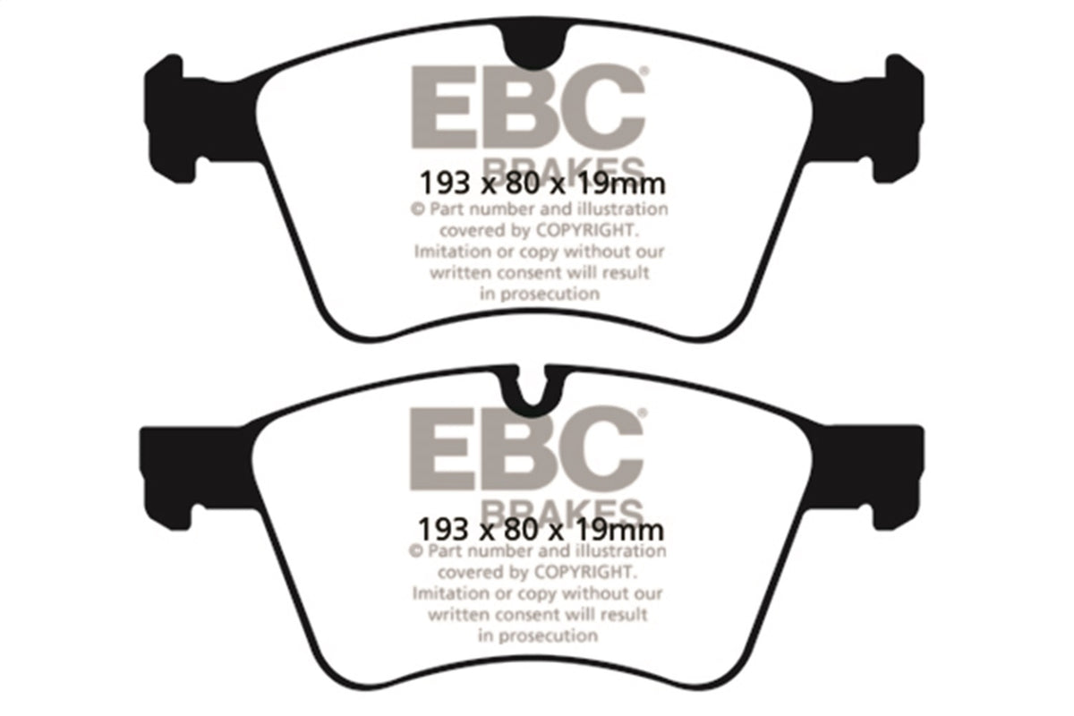 EBC Brakes - Yellowstuff Street And Track Brake Pads - DP41860R