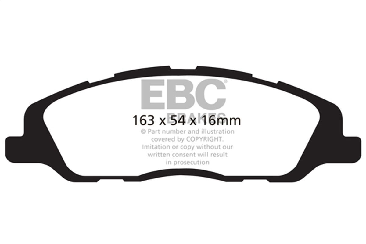 EBC Brakes - Bluestuff NDX Full Race Brake Pads - DP51868NDX