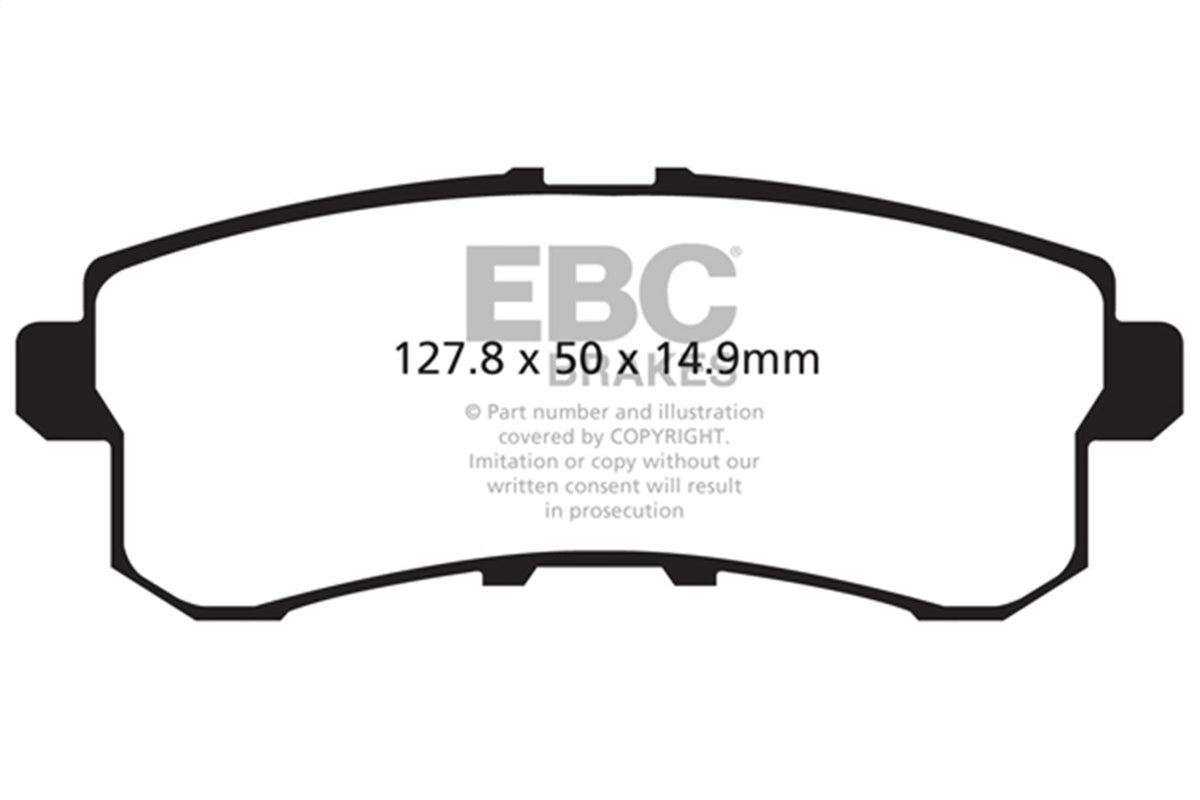 EBC Brakes - Truck/SUV Extra Duty Brake Pads - ED91876