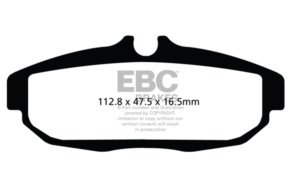 EBC Brakes - Redstuff Ceramic Low Dust Brake Pads - DP31894C