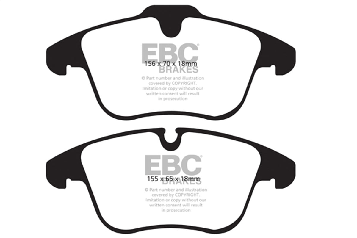 EBC Brakes - Bluestuff NDX Full Race Brake Pads - DP51911NDX