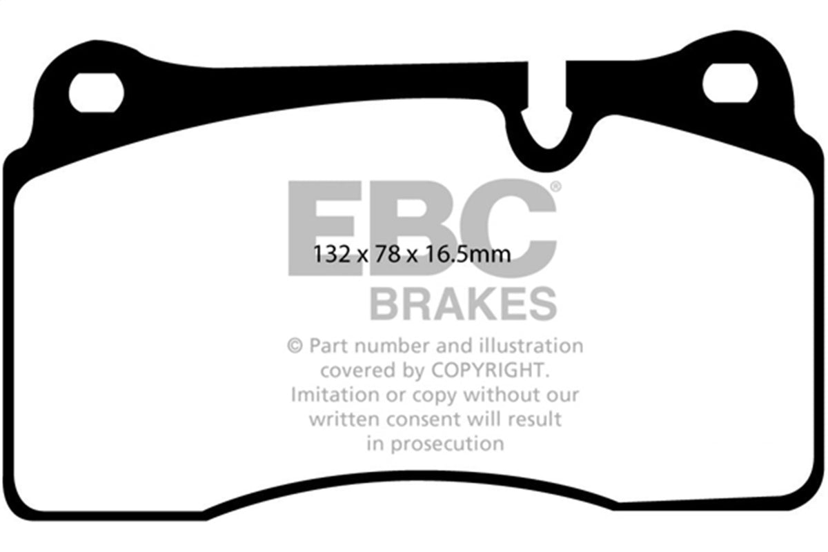EBC Brakes - 6000 Series Greenstuff Truck/SUV Brakes Disc Pads - DP61922