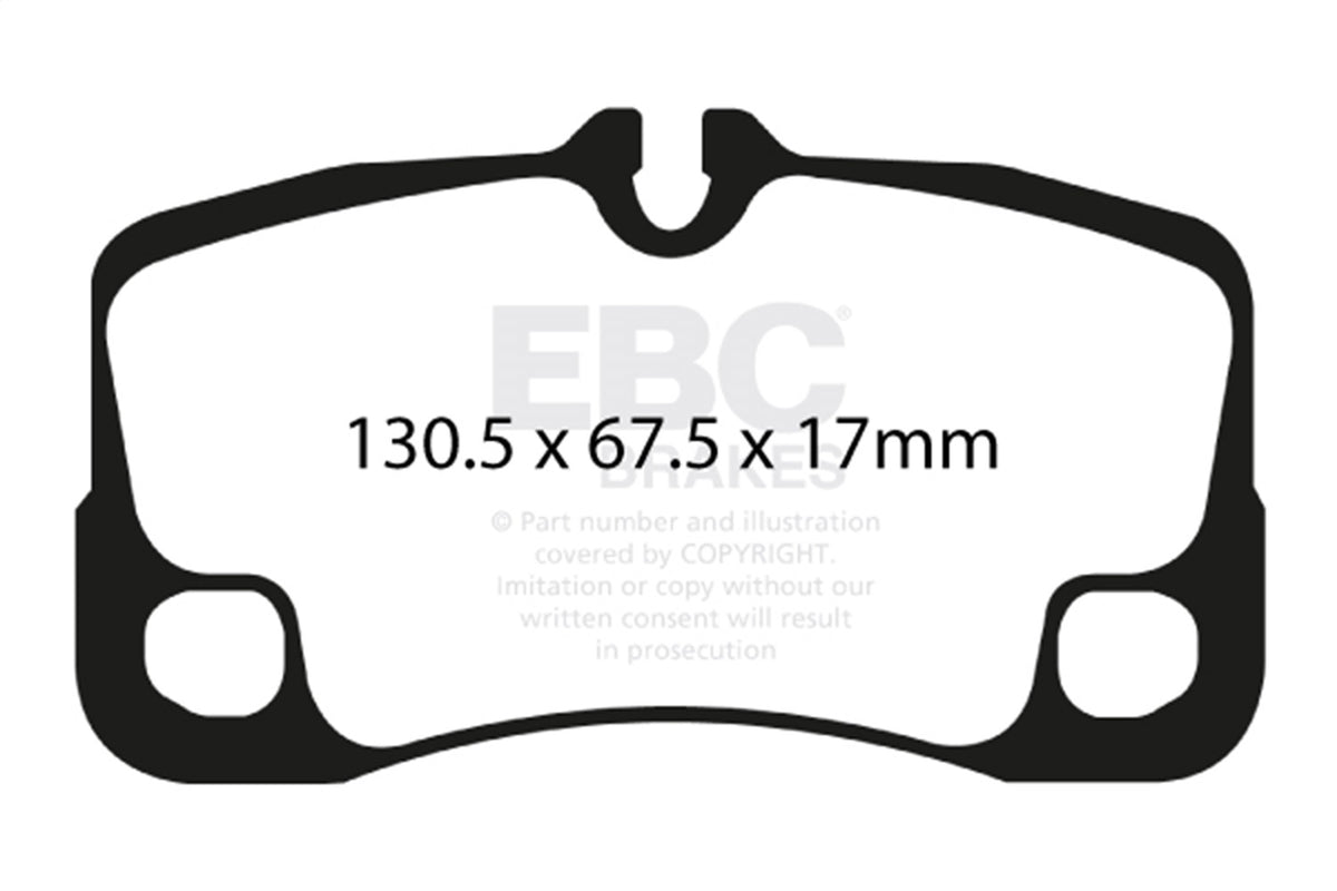 EBC Brakes - Greenstuff 2000 Series Sport Brake Pads - DP21930