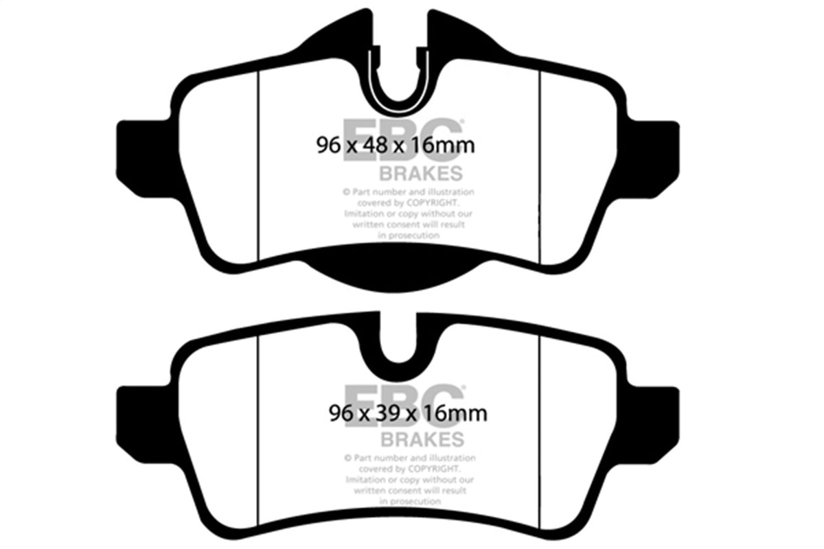 EBC Brakes - Bluestuff NDX Full Race Brake Pads - DP51931NDX