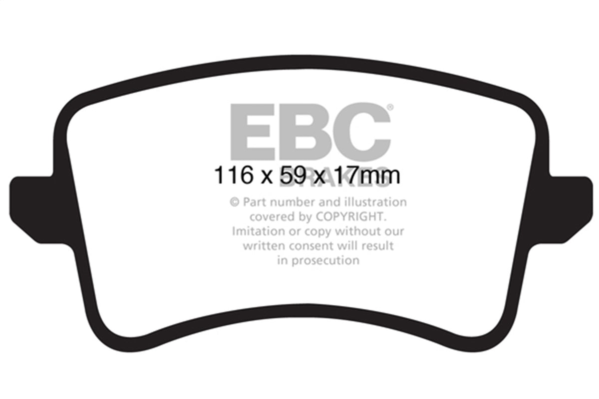 EBC Brakes - Bluestuff NDX Full Race Brake Pads - DP51988NDX