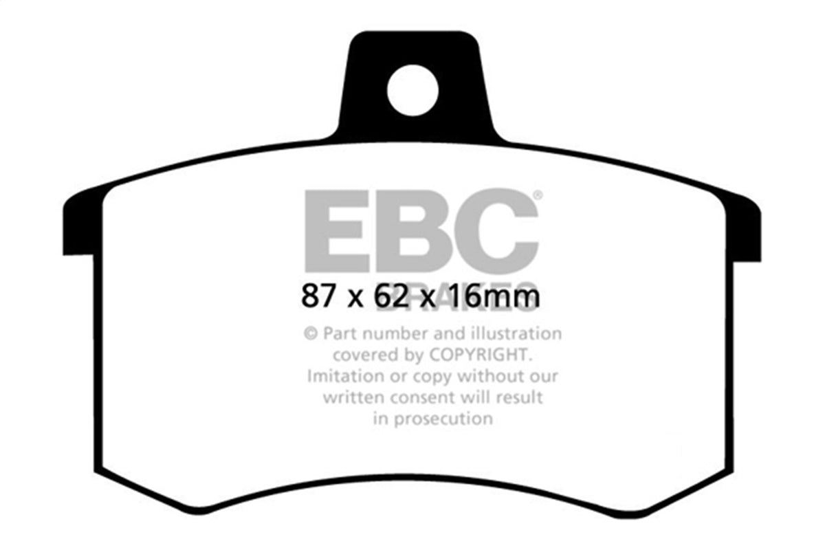 EBC Brakes - Ultimax OEM Replacement Brake Pads - UD228