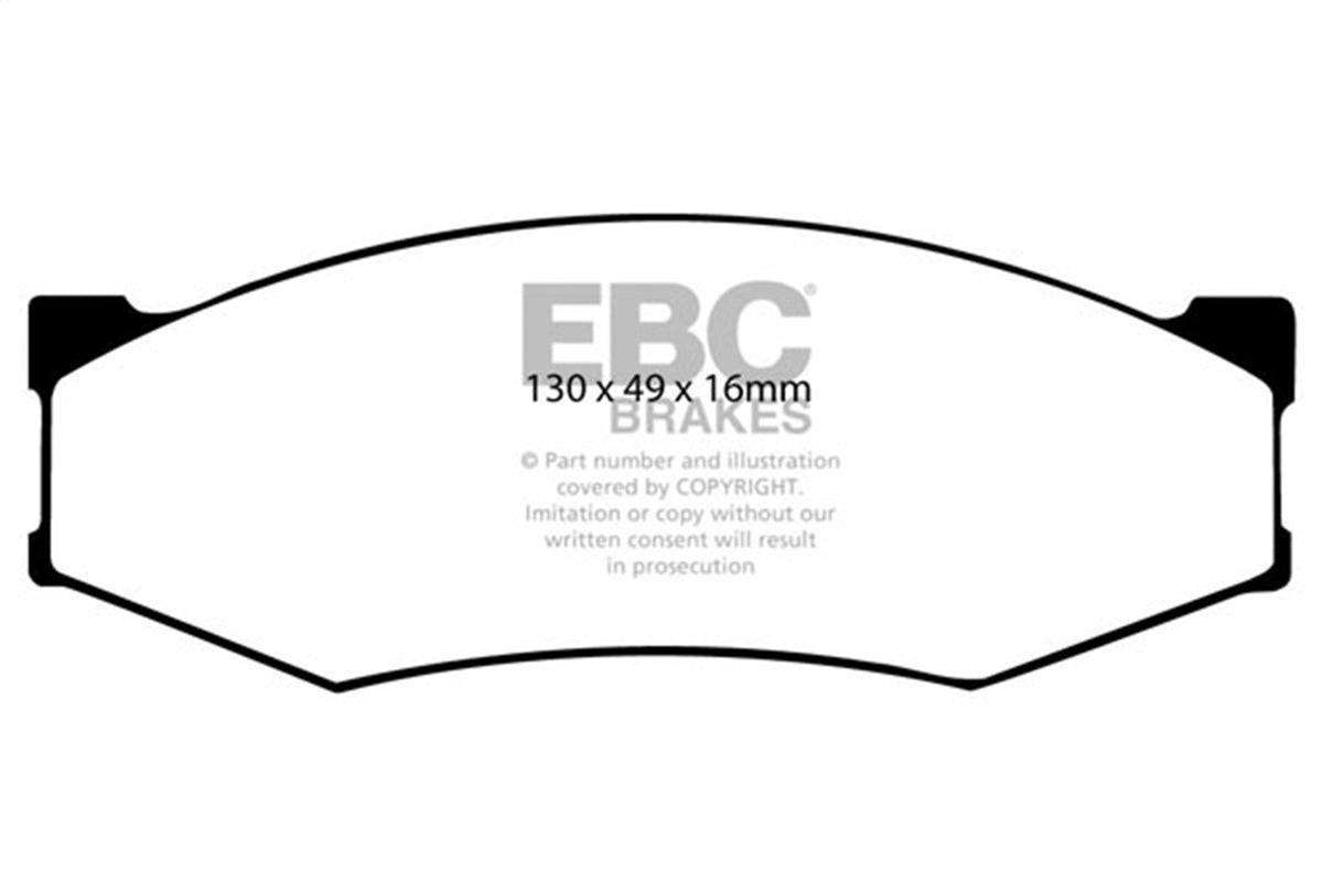 EBC Brakes - Ultimax OEM Replacement Brake Pads - UD266