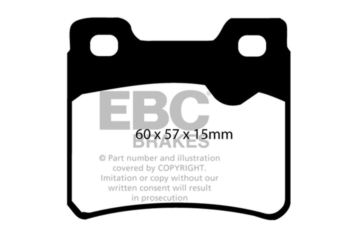 EBC Brakes - Ultimax OEM Replacement Brake Pads - UD427