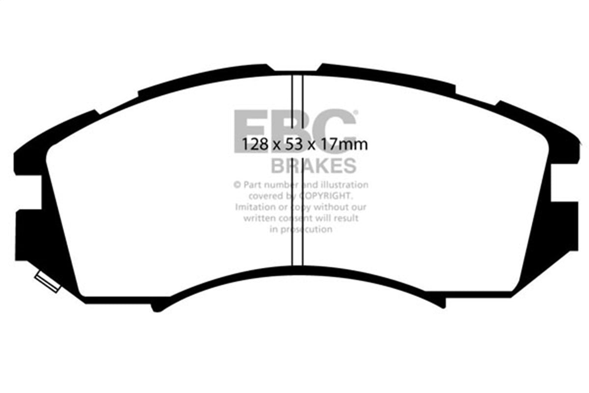 EBC Brakes - Greenstuff 2000 Series Sport Brake Pads - DP2819