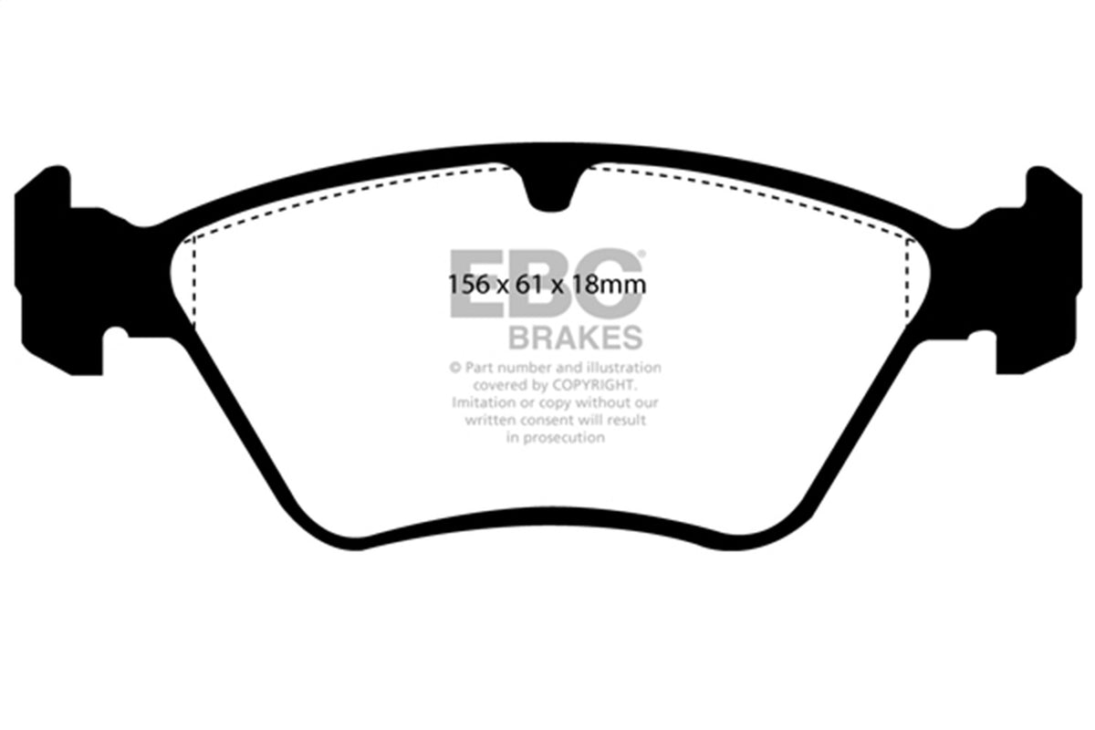 EBC Brakes - Ultimax OEM Replacement Brake Pads - UD644