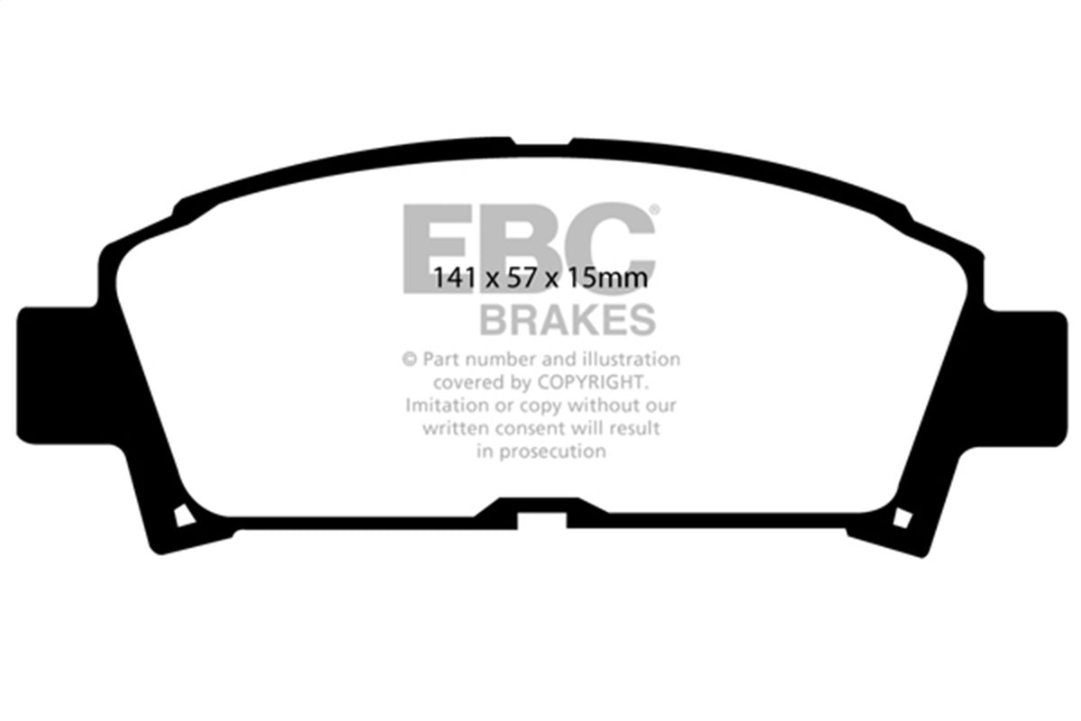 EBC Brakes - Yellowstuff Street And Track Brake Pads - DP4995R