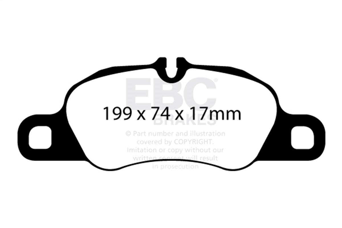 EBC Brakes - Yellowstuff Street And Track Brake Pads - DP42057R