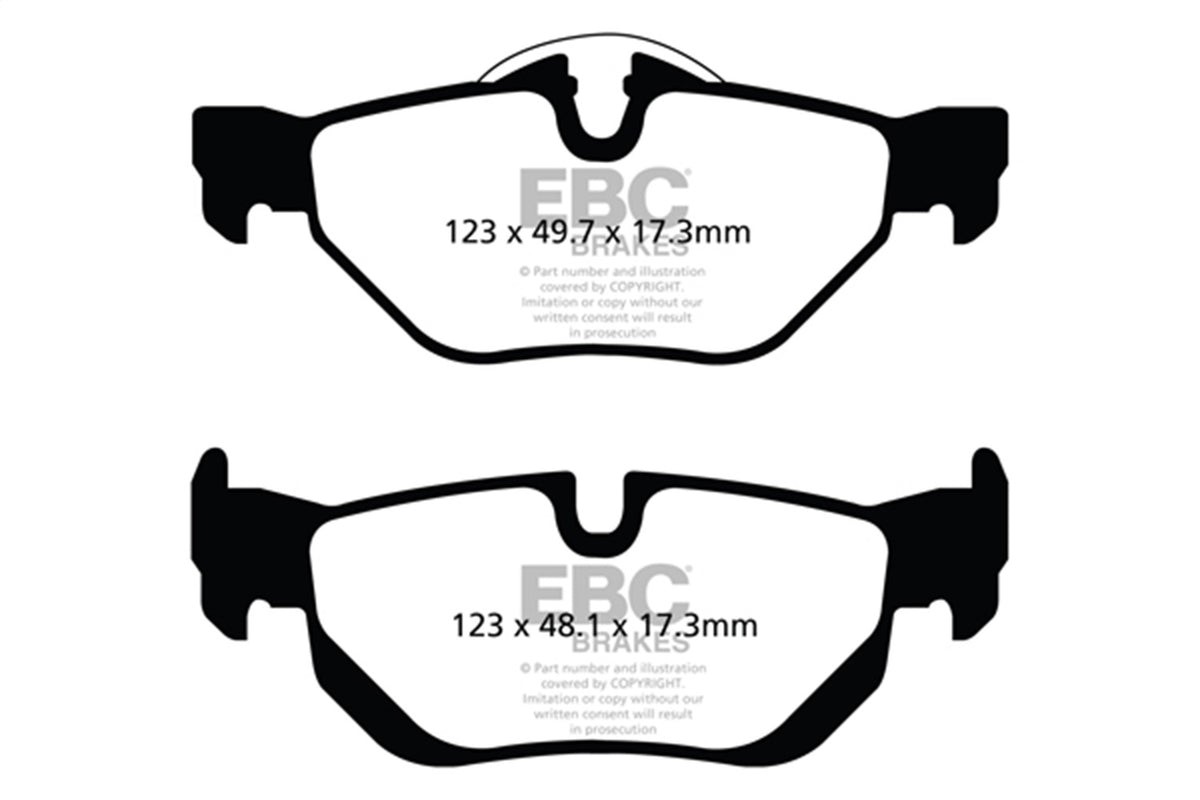 EBC Brakes - Ultimax OEM Replacement Brake Pads - UD1267