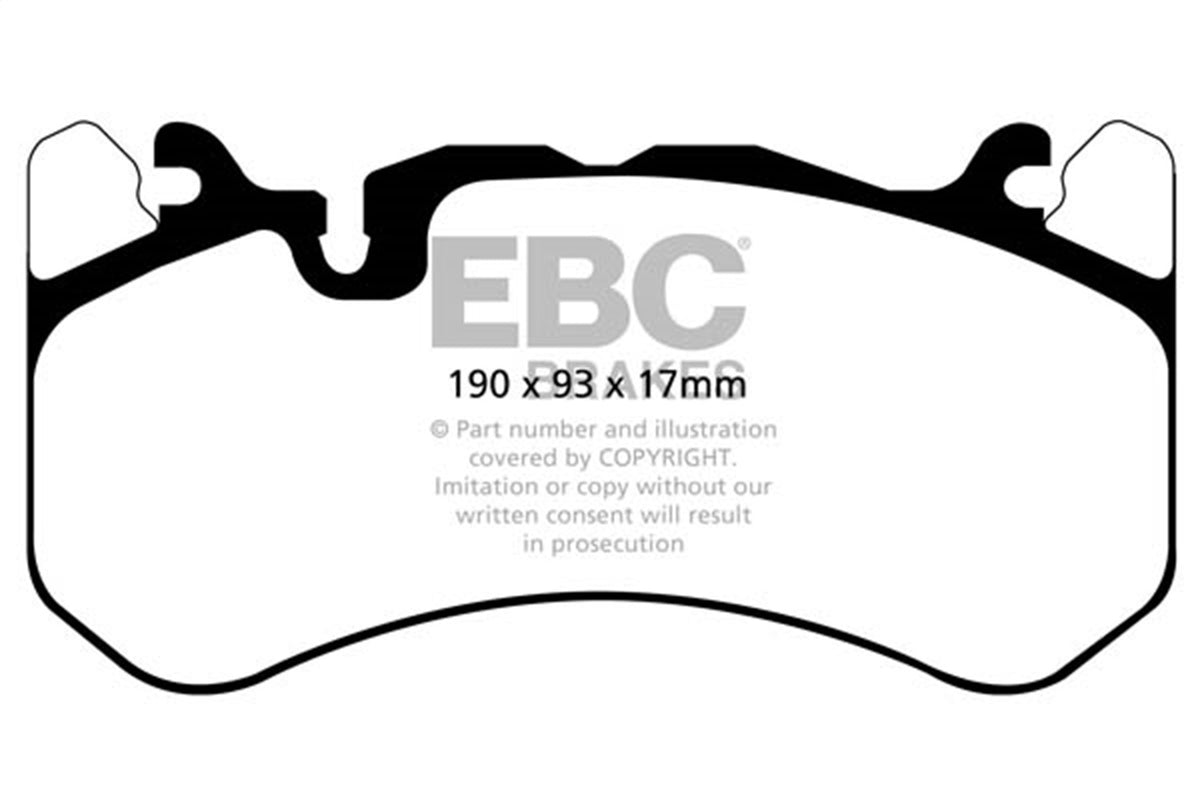 EBC Brakes - Yellowstuff Street And Track Brake Pads - DP42081R
