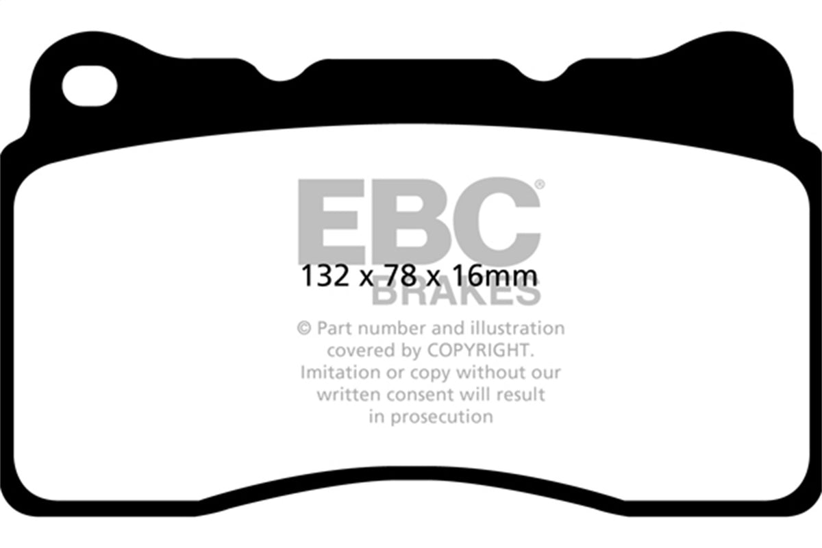 EBC Brakes - Bluestuff NDX Full Race Brake Pads - DP52093NDX