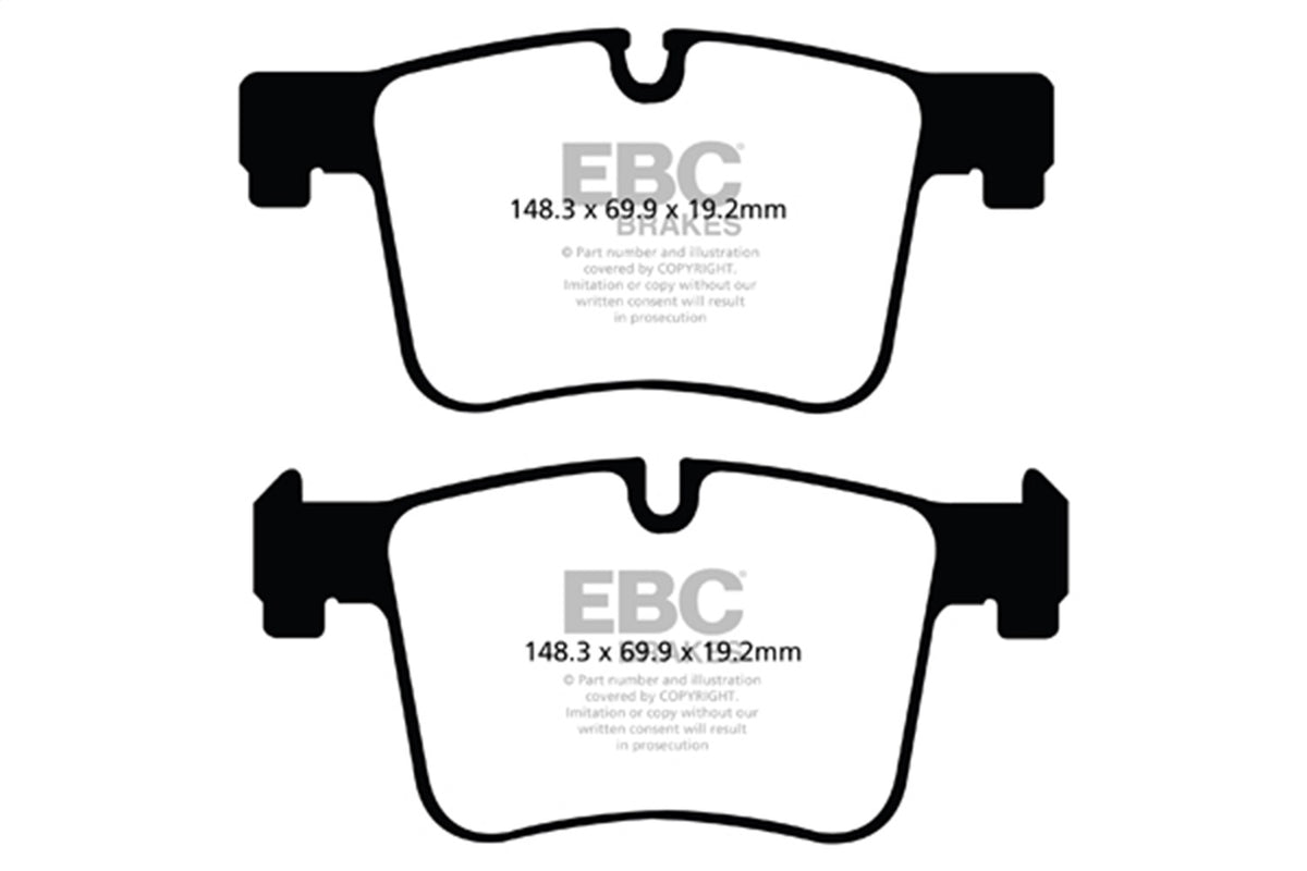EBC Brakes - Ultimax OEM Replacement Brake Pads - UD1561