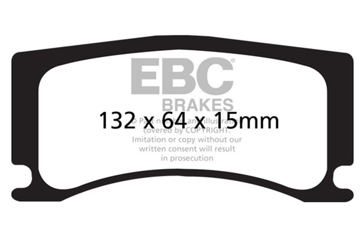 EBC Brakes - Bluestuff NDX Full Race Brake Pads - DP52112NDX