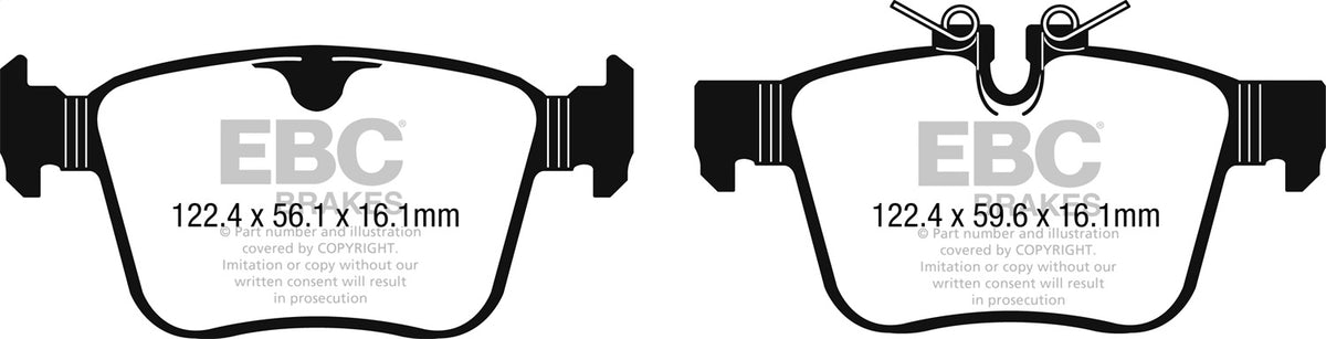 EBC Brakes - Yellowstuff Street And Track Brake Pads - DP42246R