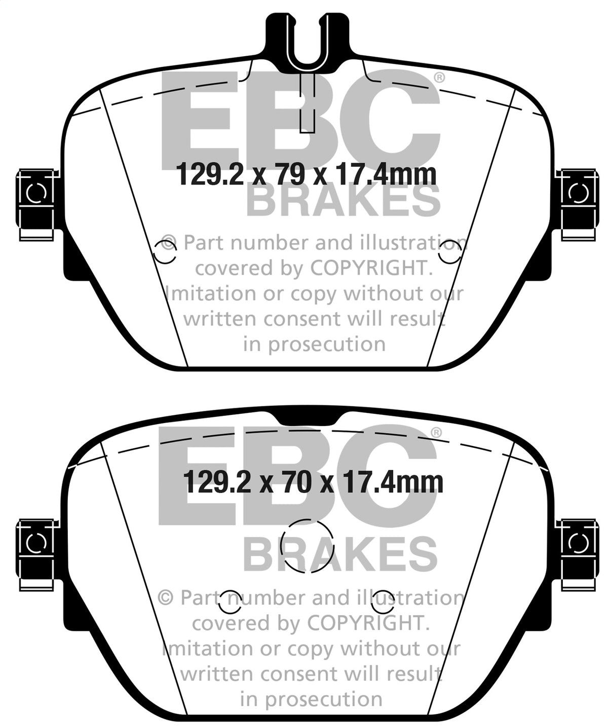 EBC Brakes - Yellowstuff Street And Track Brake Pads - DP42314R