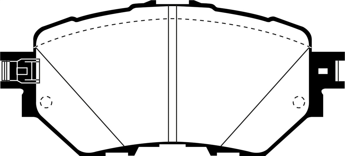 EBC Brakes - Yellowstuff Street And Track Brake Pads - DP43033R