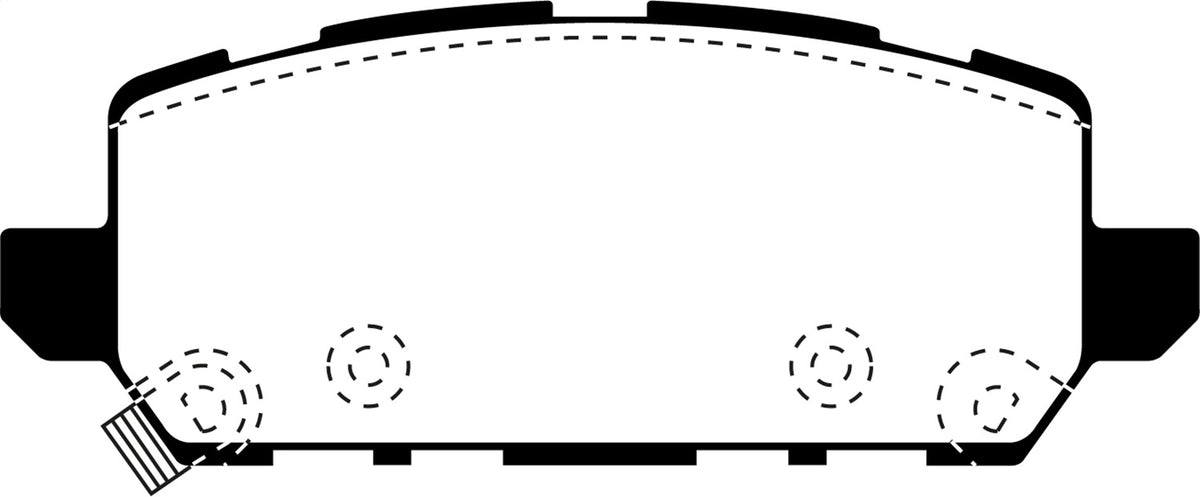 EBC Brakes - Ultimax OEM Replacement Brake Pads - UD1841