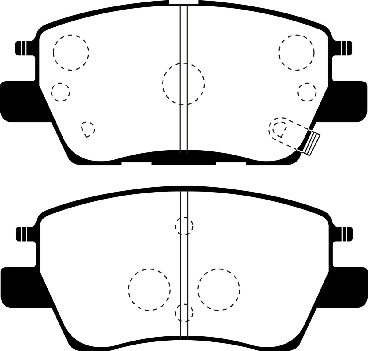 EBC Brakes - Greenstuff 2000 Series Sport Brake Pads - DP23052