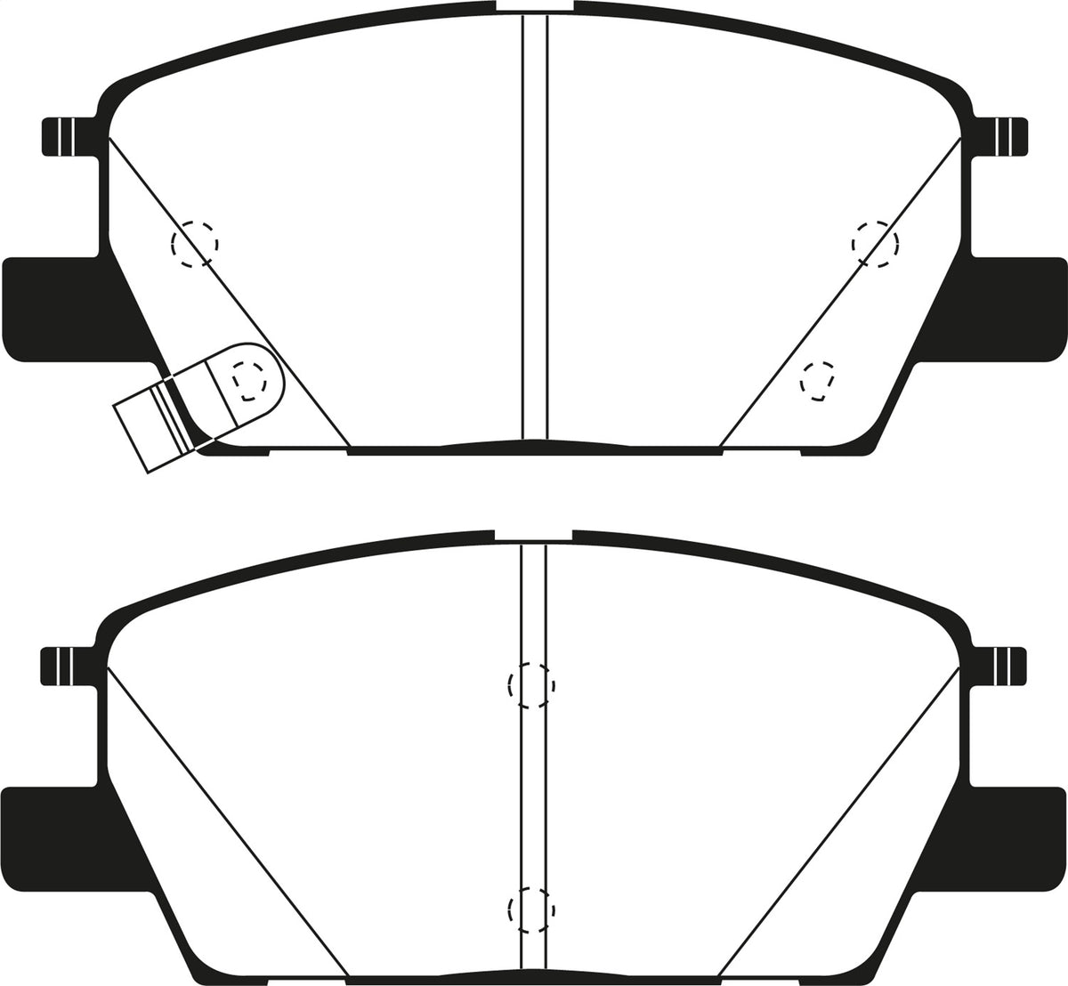 EBC Brakes - Ultimax OEM Replacement Brake Pads - UD1913