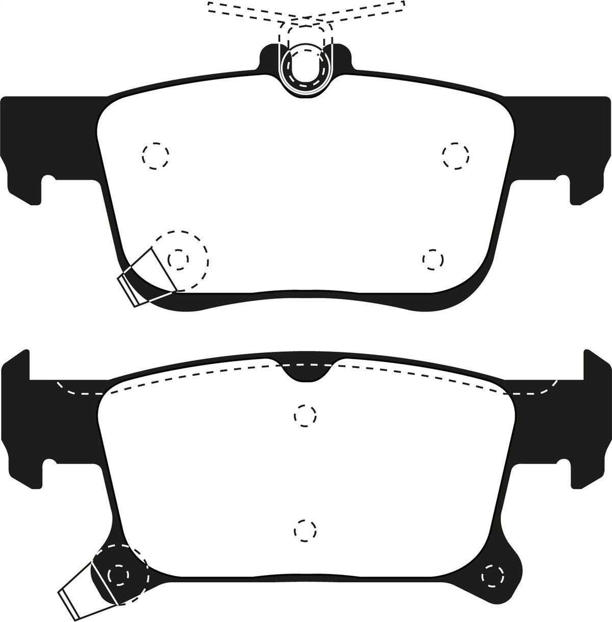 EBC Brakes - Ultimax OEM Replacement Brake Pads - UD1923