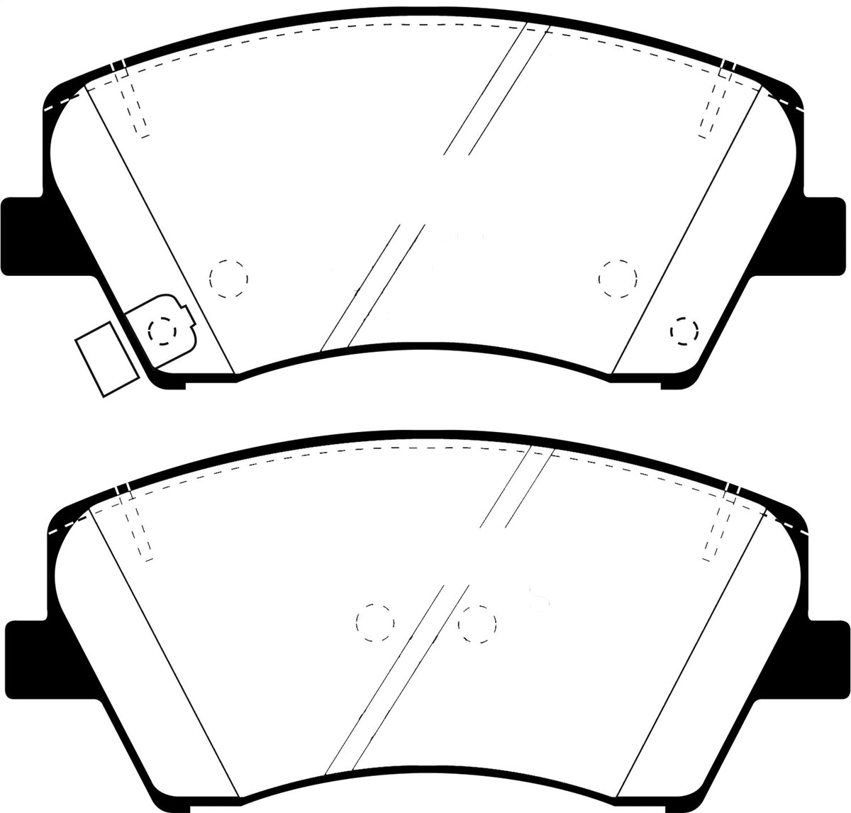 EBC Brakes - Ultimax OEM Replacement Brake Pads - UD1912