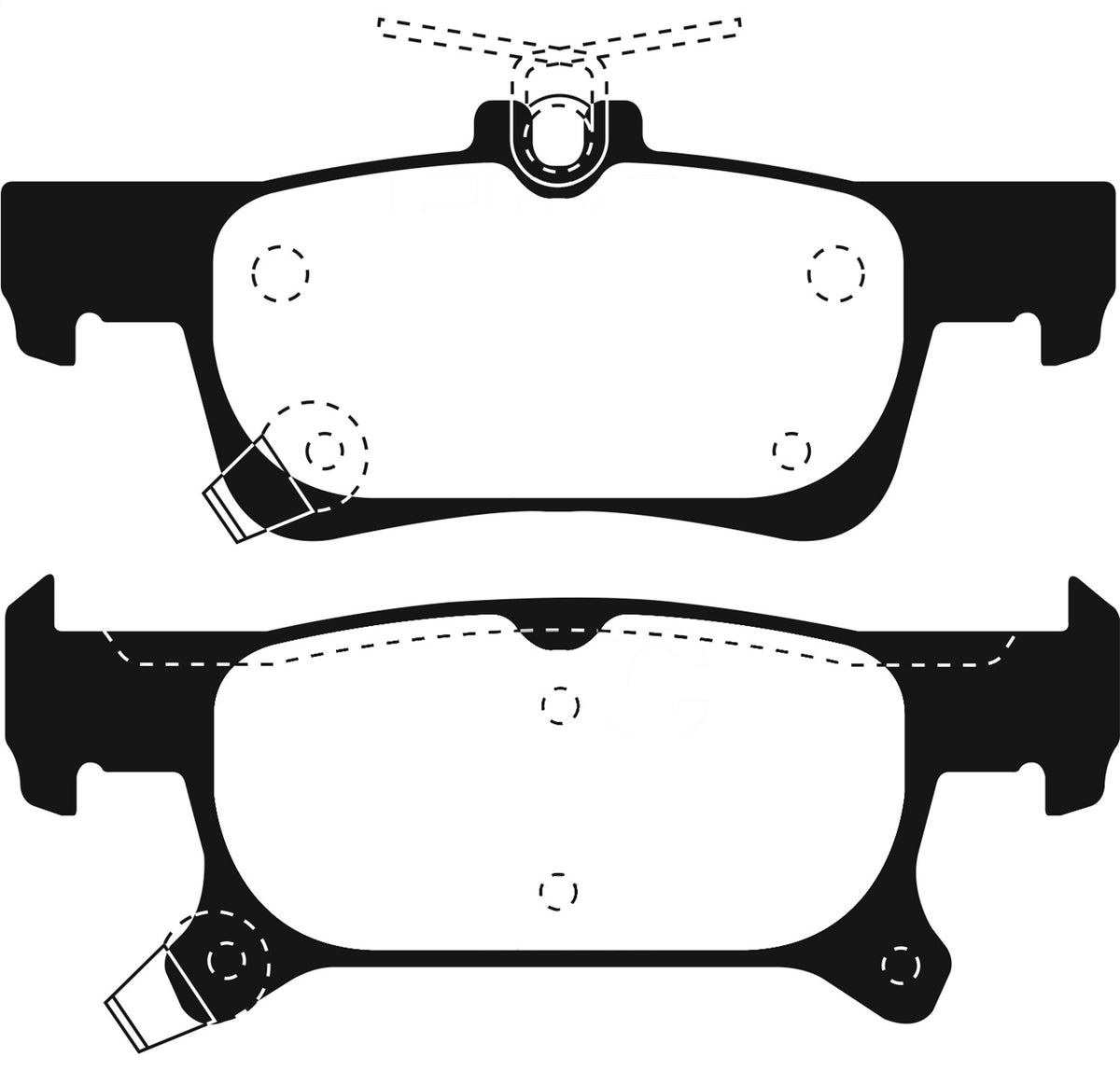 EBC Brakes - Yellowstuff Street And Track Brake Pads - DP43079R