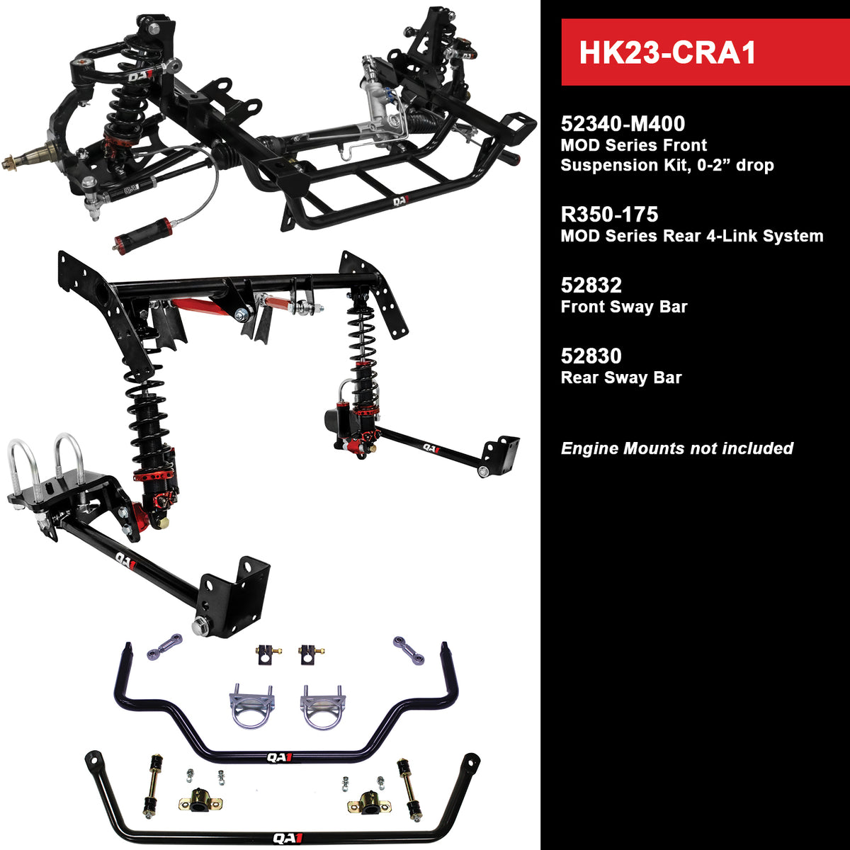 QA1 Suspension Kit HK23-CRA1