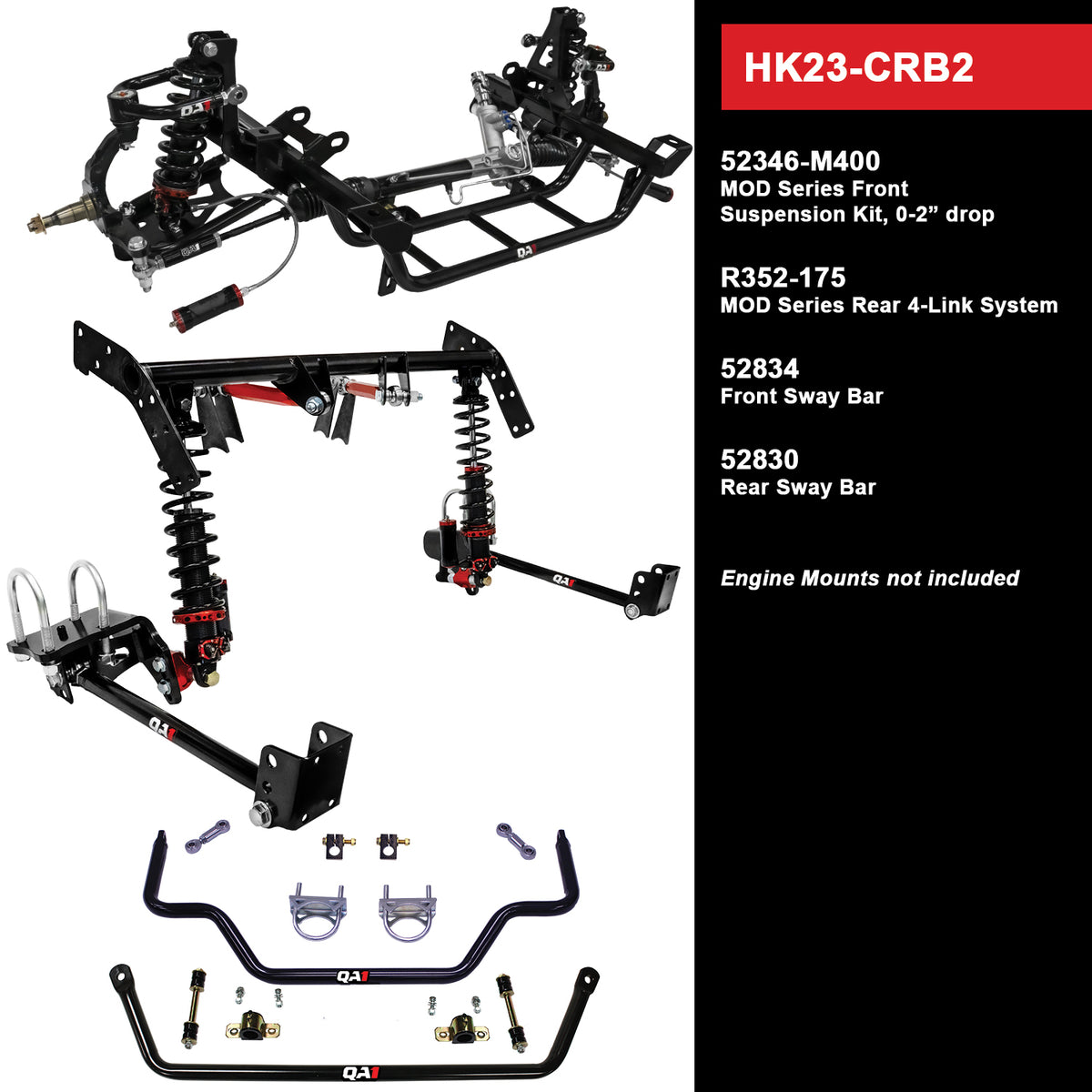 QA1 Suspension Kit HK23-CRB2