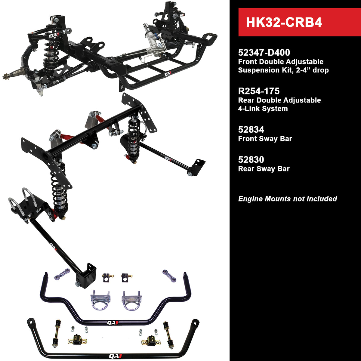 QA1 Suspension Kit HK32-CRB4