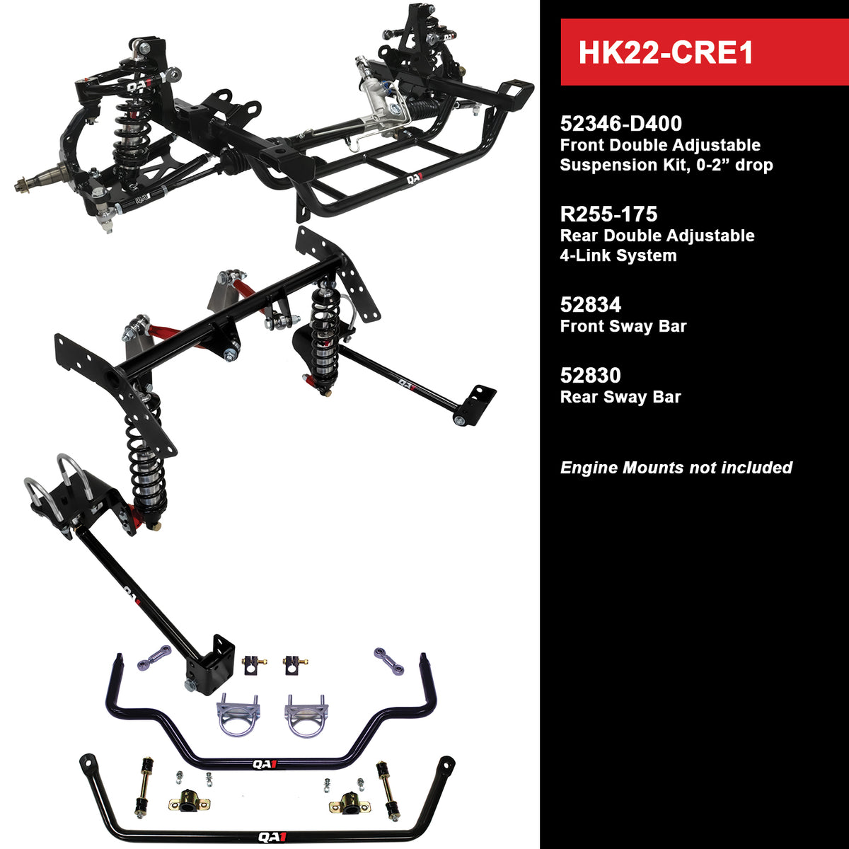 QA1 Suspension Kit HK22-CRE1