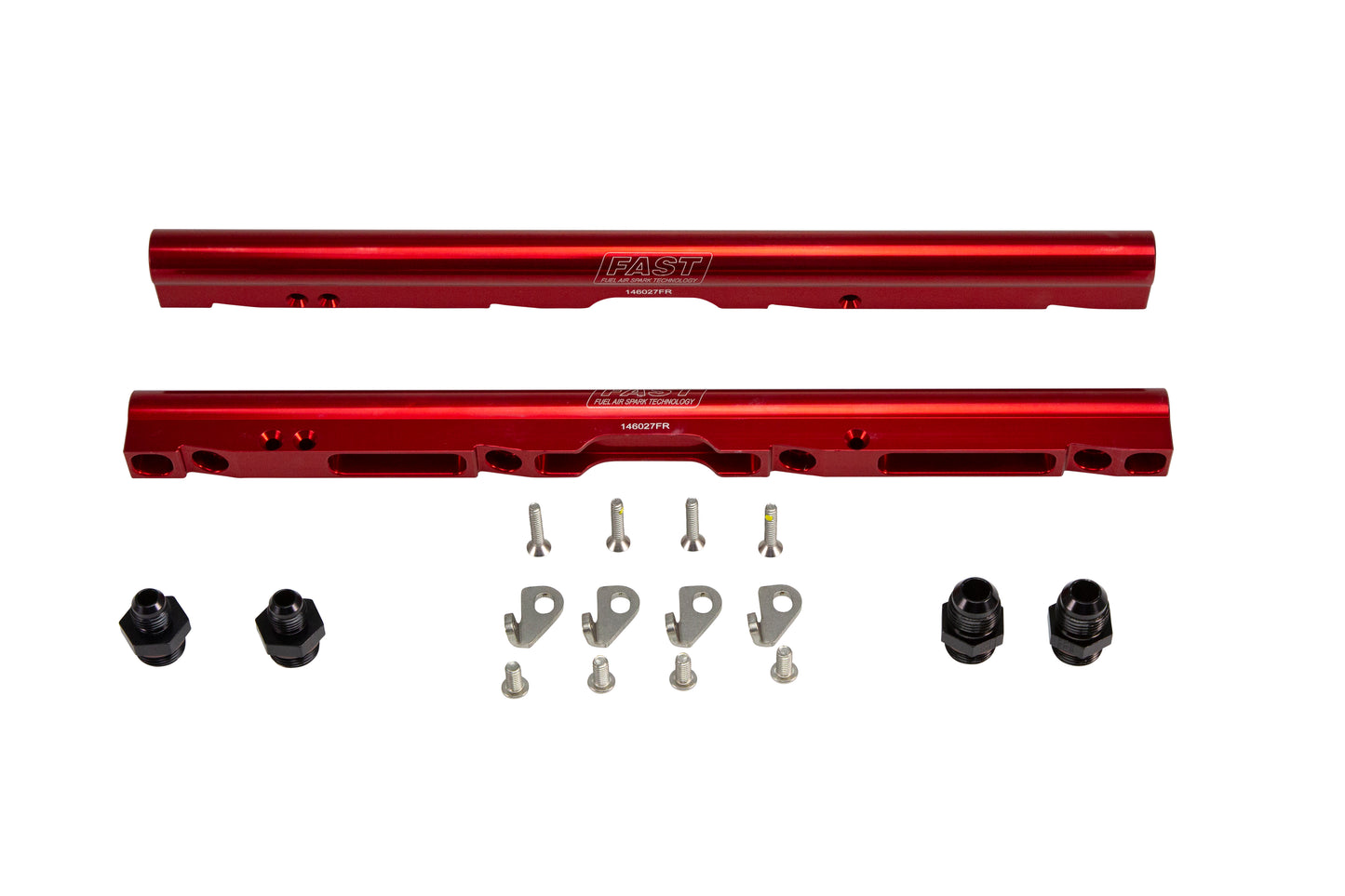 Red Billet Fuel Rail Kit for LS3/L76 and LS7 LSXr 102mm Intake Manifolds