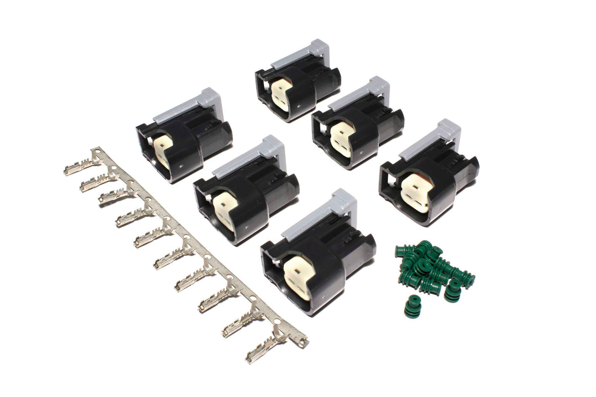 USCAR/EV6 Fuel Injector Connector - Set of 6
