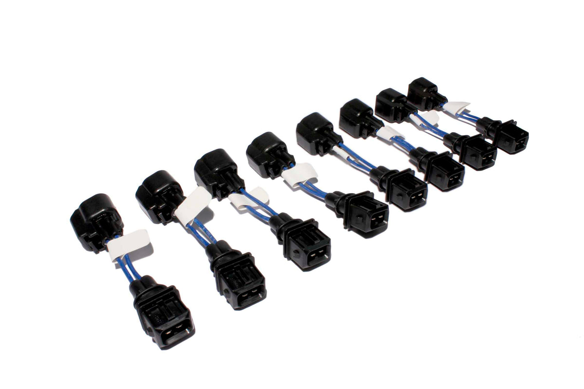 USCAR/EV6 Injector to Minitimer/EV1 Injector Harness - Set of 8
