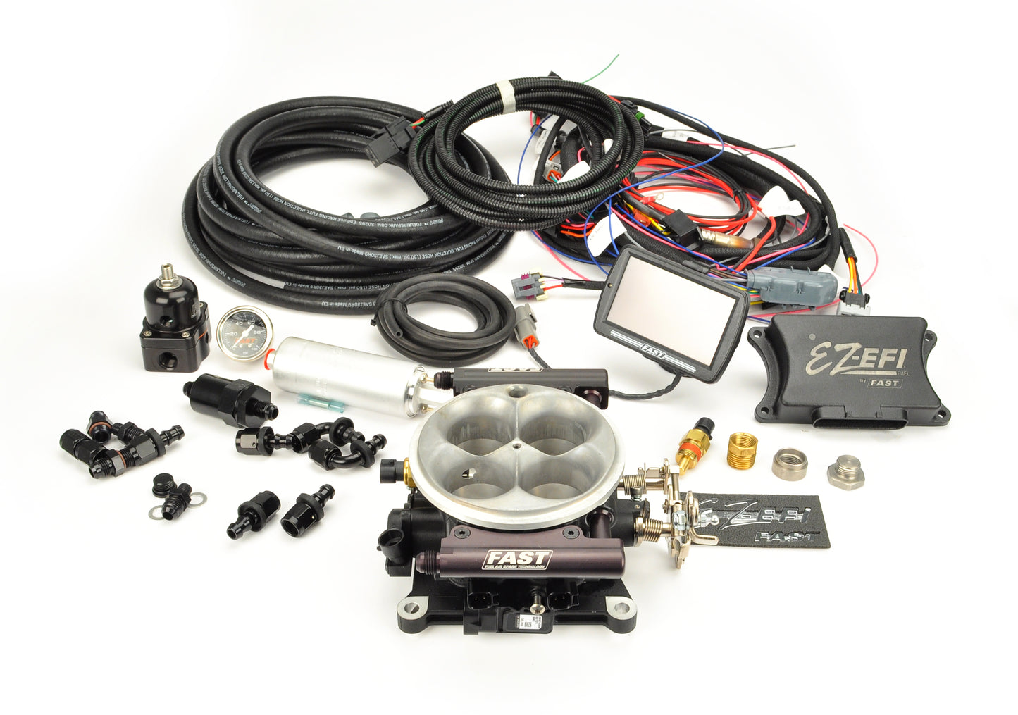 EZ Fuel Self-Tuning Throttle Body Injection Kit w/ Inline Fuel Pump